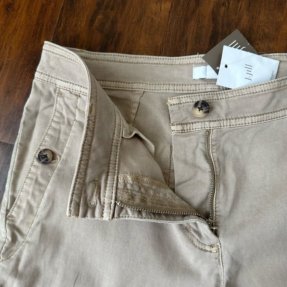 NWT J. Jill Casual Skinny Pants in Light Khaki Sz 10P W6928 - Picture 3 of 11